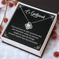 Funny Necklace Gift for Ex-Girlfriend with Card Box