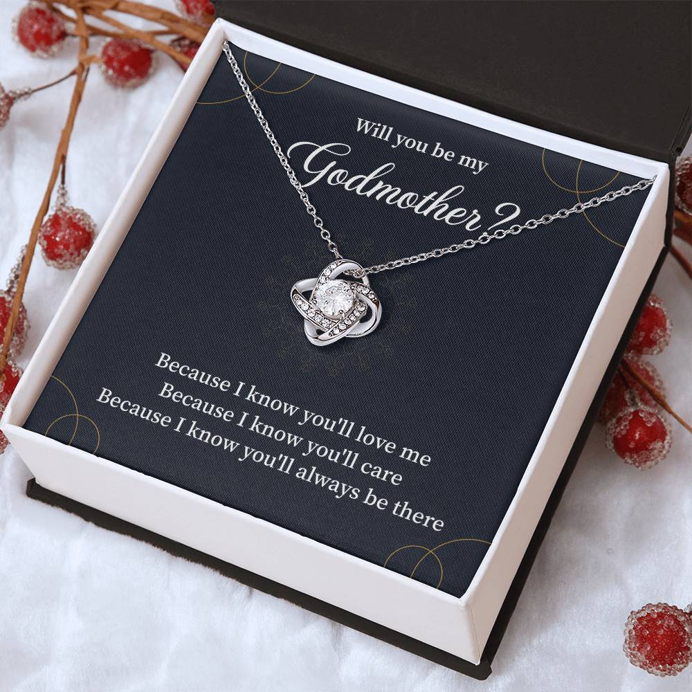 Will you be my Godmother Words Of Wisdom Necklace Strengthening Jewelry For Girls Godmother's Love Jewelry Cherished Goddaughter Necklace Adventurous Spirit Necklace Life Guidance Jewelry Uplifting Gift For Goddaughter Courageous Heart Necklace