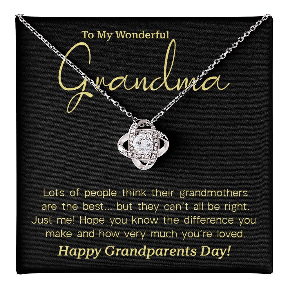 To My Wonderful Grandma Grandma Necklace Gift Grandparents Day Jewelry Sentimental Jewelry For Grandmother Jewelry Gift For Grandma Granddaughter To Grandma Gift Special Gift For Grandma Granddaughter Love Jewelry Jewelry For Grandma From Granddaughter