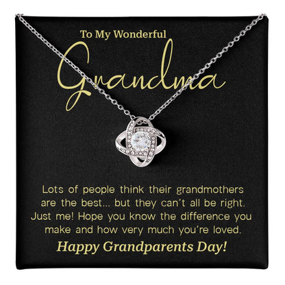 To My Wonderful Grandma Grandma Necklace Gift Grandparents Day Jewelry Sentimental Jewelry For Grandmother Jewelry Gift For Grandma Granddaughter To Grandma Gift Special Gift For Grandma Granddaughter Love Jewelry Jewelry For Grandma From Granddaughter