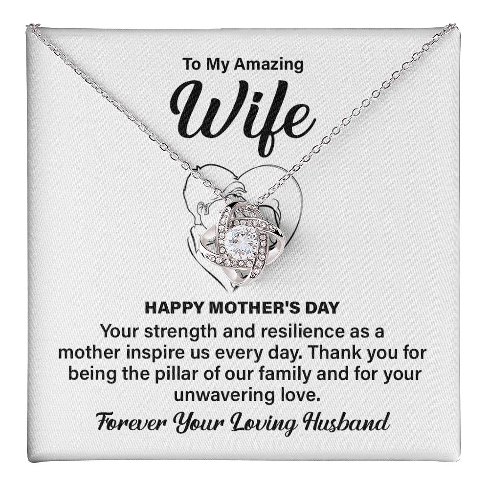Wife Mother's Day Gift from Husband – Message Card Box