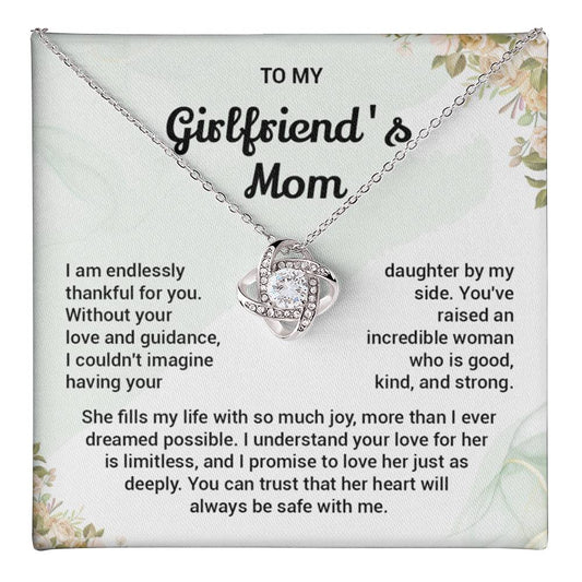 Necklace Gift for Girlfriend's Mom with Message Card