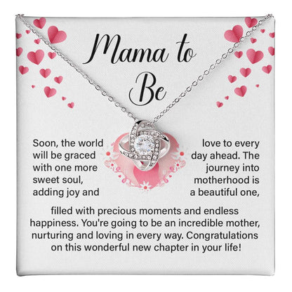 Mama to Be Necklace Gift for Pregnancy & Baby Shower