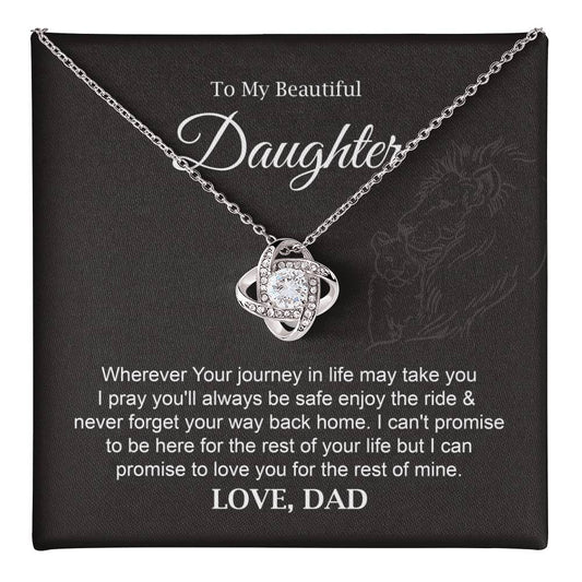 To My Daughter – Journey of Life Necklace