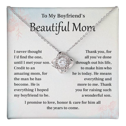 Boyfriend’s Mom Necklace Gift from Girlfriend