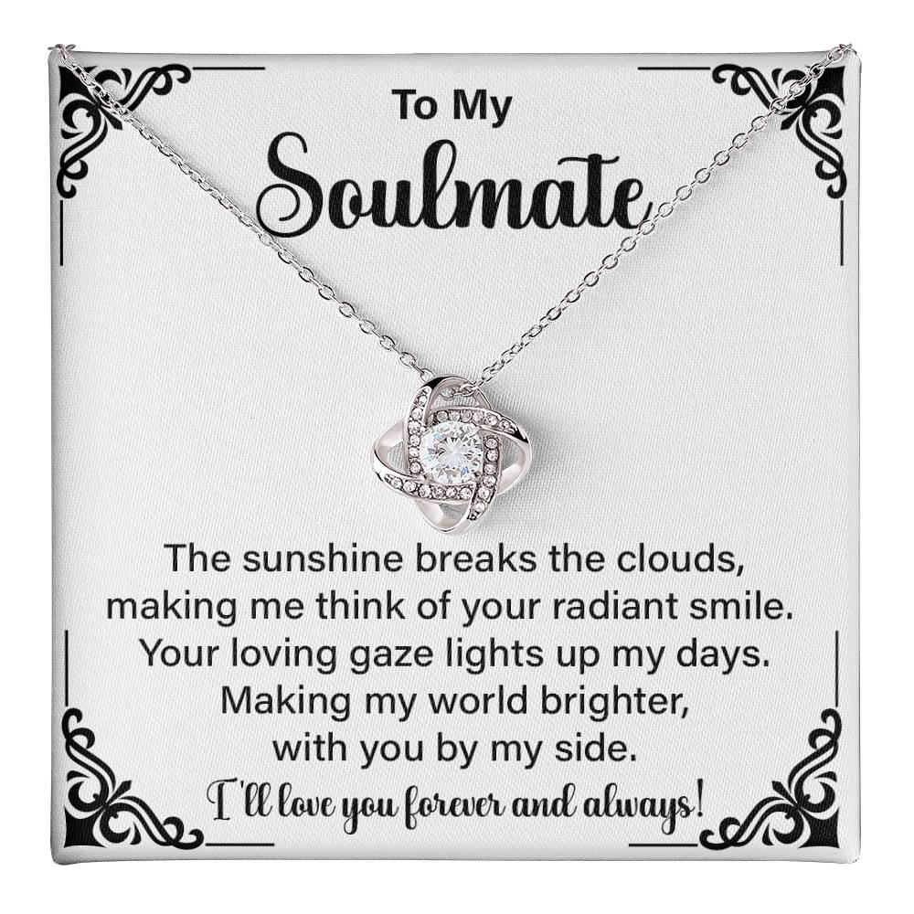 Soulmate Gift for Her with Romantic Message Card