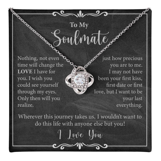 Soulmate Necklace Gift for Her – Romantic Jewelry