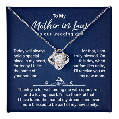 Mother-in-Law Gift from Bride – Wedding Day Card Box