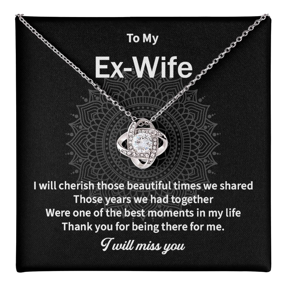 Ex-Wife Sentimental Gift from Ex-Husband with Card