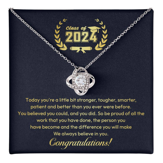 Personalized Graduation Necklace For Women With Gift Box