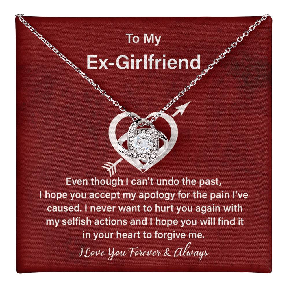 Apology Necklace Gift for Ex-Girlfriend with Gift Box