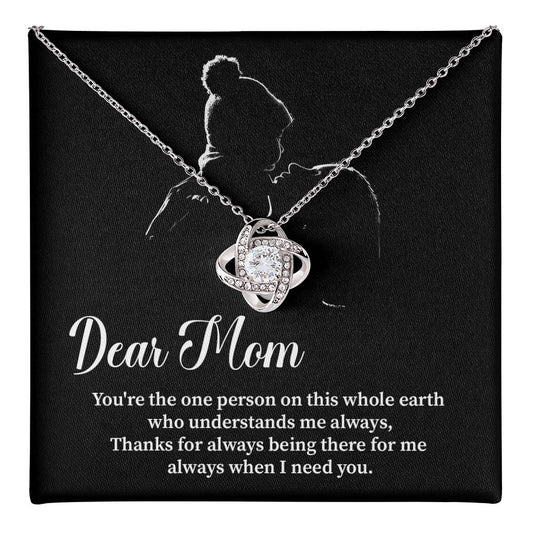 Mom Necklace Gift from Daughter or Son