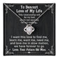 To My Love of My Life Necklace Gift With Message Card