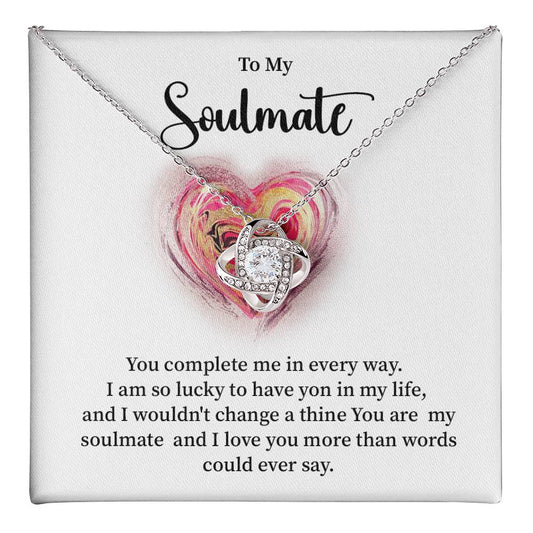 Soulmate Necklace for Her – Romantic Gift Box