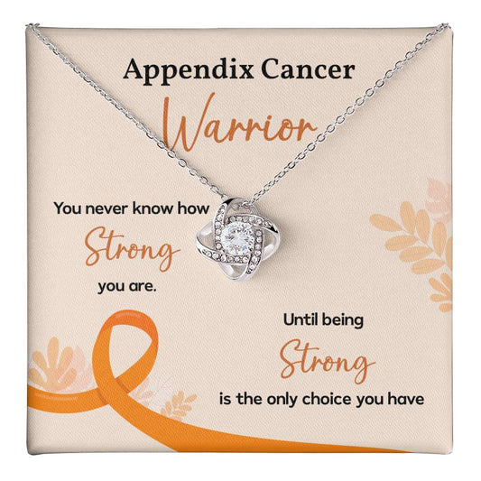 Appendix Cancer Warrior Gift with Message Card