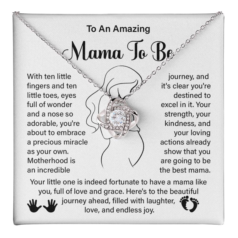 Mama To Be Necklace Gift for Expecting Mother