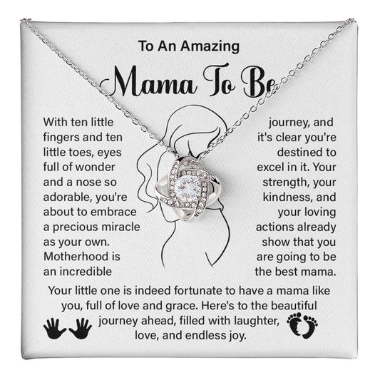 Mama To Be Necklace Gift for Expecting Mother
