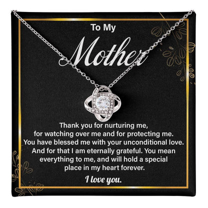 Mom Necklace Gift from Daughter – Gift Box Message