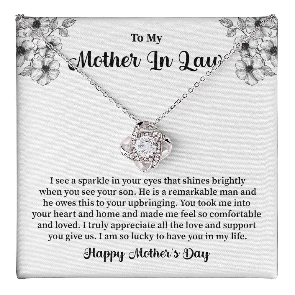 Mother-in-Law Necklace Gift for Mother's Day