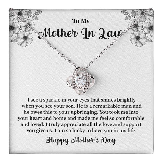 Mother-in-Law Necklace Gift for Mother's Day