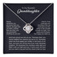 Granddaughter Gift from Grandparents Jewelry