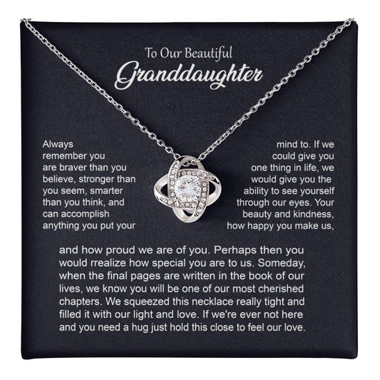 Granddaughter Gift from Grandparents Jewelry