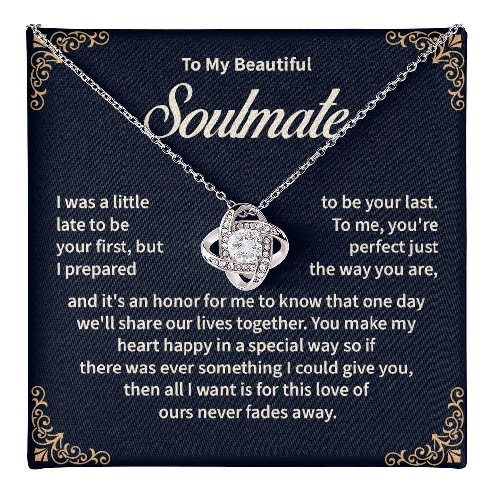 Soulmate Necklace Gift for Her – Elegant Gift Box
