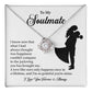 Soulmate Necklace – Gift for Wife or Girlfriend with Romantic Message