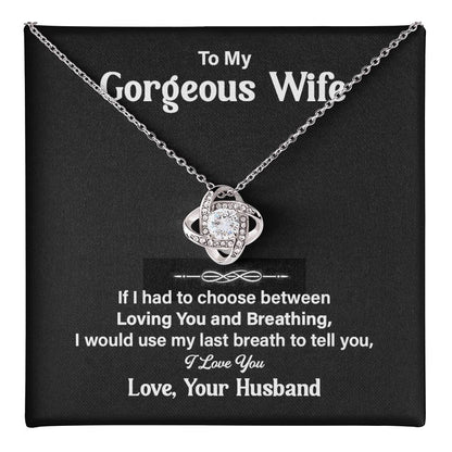 Necklace Gift for Wife from Husband – Last Breath Love