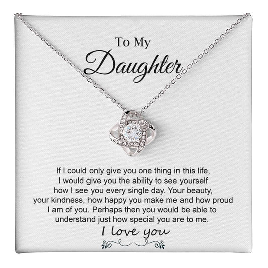 You Are So Special – Daughter Gift Necklace With Message Card
