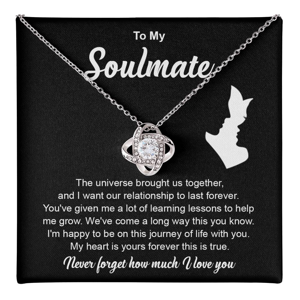 Soulmate Romantic Gift with Heartfelt Message Card