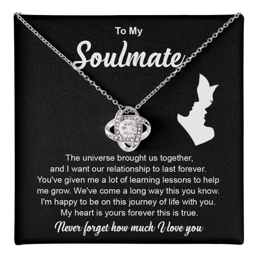Soulmate Romantic Gift with Heartfelt Message Card