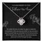 Father-in-Law Memorial Necklace with Gift Card