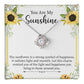 Necklace Gift For Sunshine with Message Card