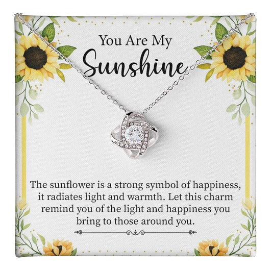Necklace Gift For Sunshine with Message Card