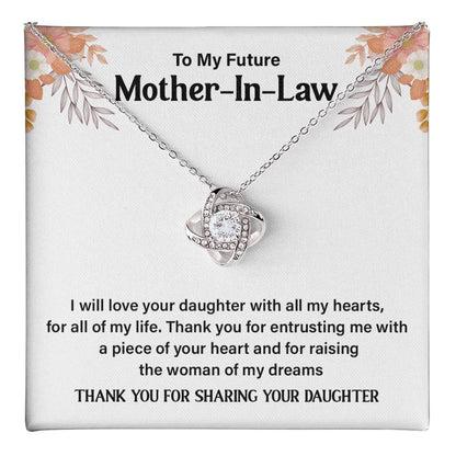 Future Mother-In-Law Necklace from Groom Gift Box