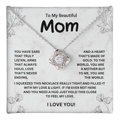 Necklace Gift for Mom from Daughter – Gift Box Included