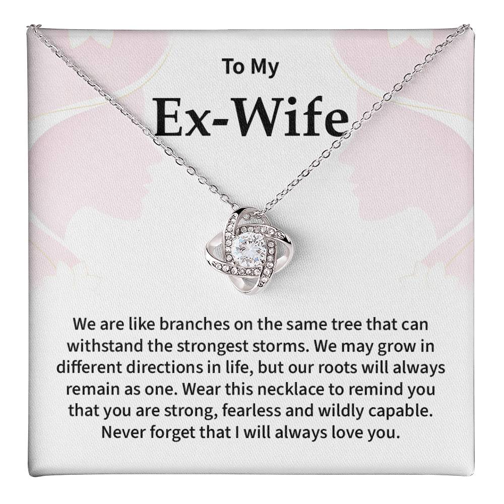 Ex-Wife Gift from Ex-Husband with Message Card