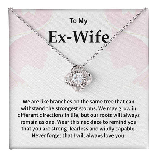 Ex-Wife Gift from Ex-Husband with Message Card