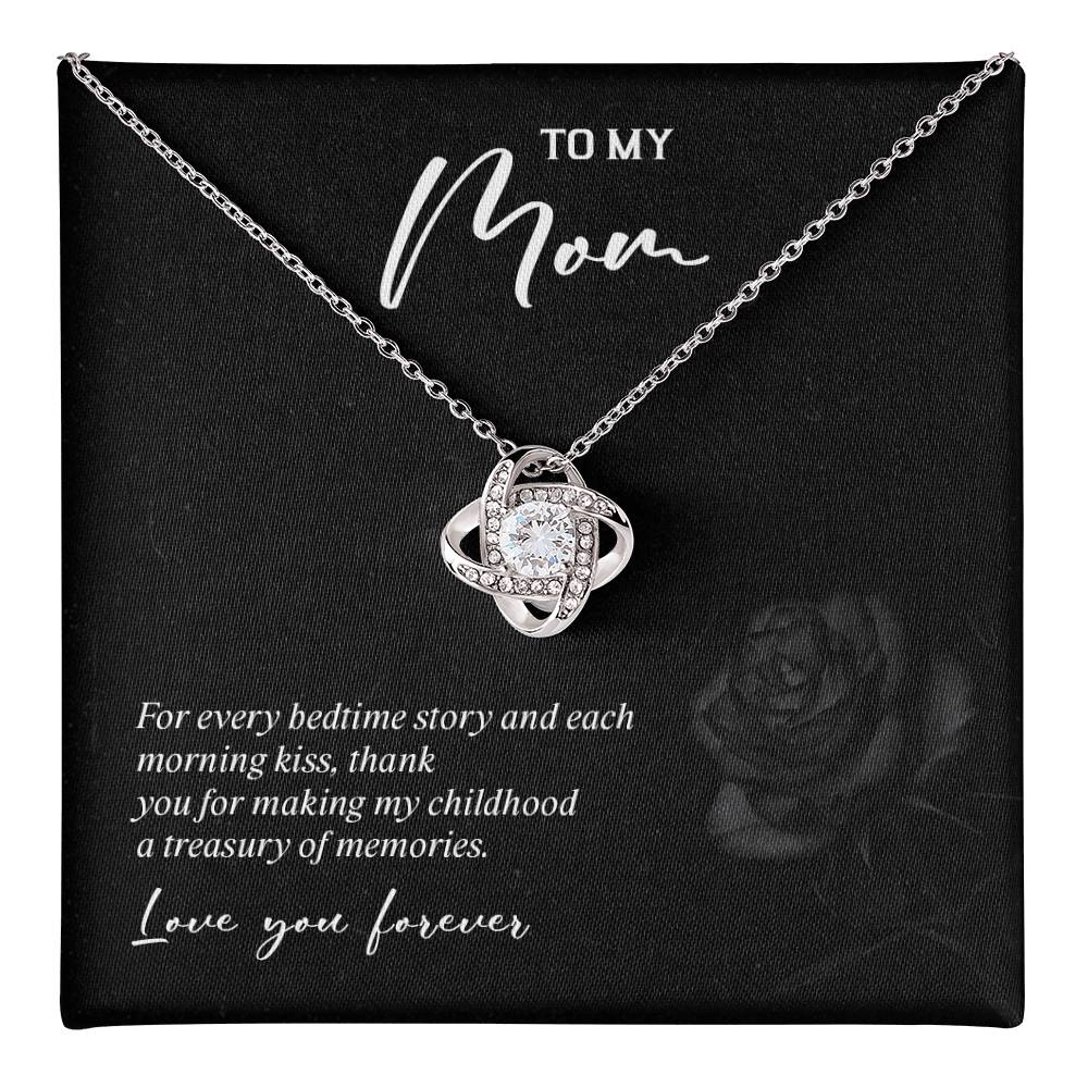 To My Mom Necklace Gifts Meaningful Gift to Mom from Son– I Love You Necklace, Sentimental Mother's Day Gift for Mom from Son, Unique Moms Birthday Gift Ideas