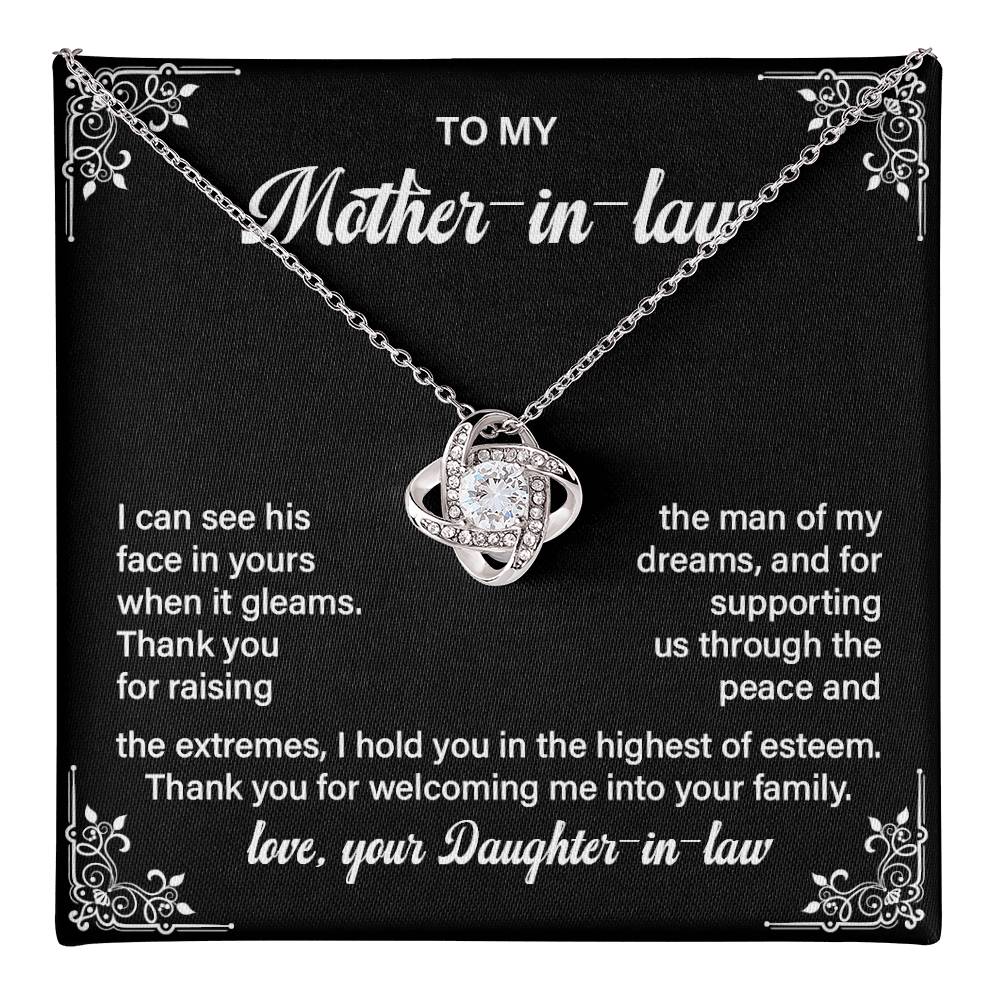 Mother-in-Law Necklace from Daughter-in-Law Gift