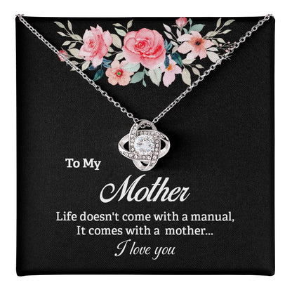 Mother Necklace Gift with Sentimental Message Card