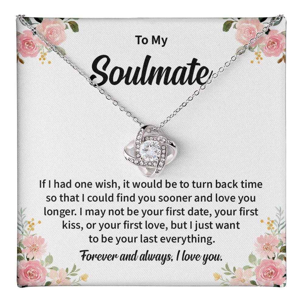 Soulmate Necklace Gift for Her – Romantic Jewelry Box