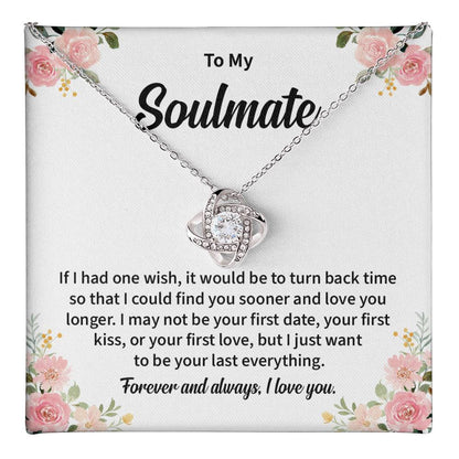 Soulmate Necklace Gift for Her – Romantic Jewelry Box