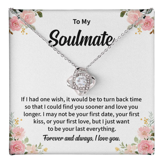 Soulmate Necklace Gift for Her – Romantic Jewelry Box