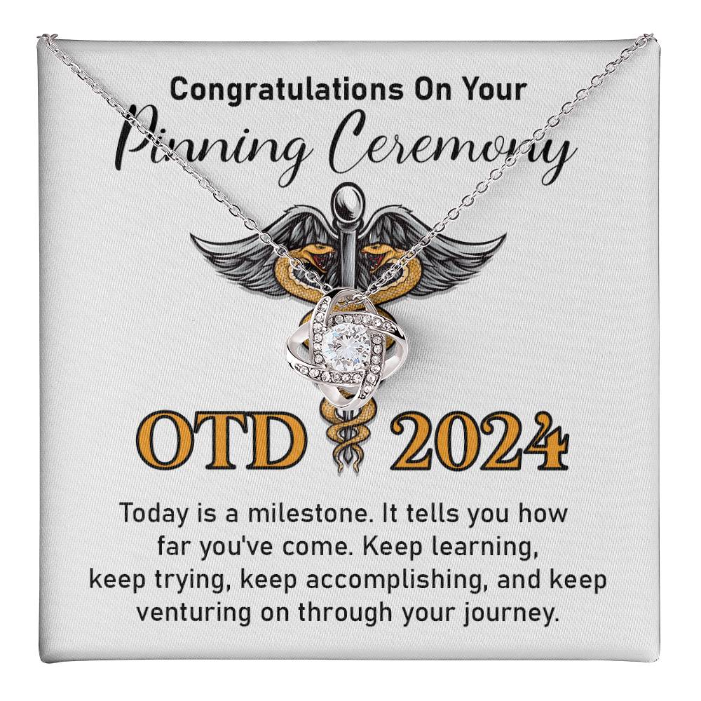 Congratulations On Your Otd 2024 Pinning Ceremony Necklace Otd 2024 Pinning Ceremony Necklace Pinning Ceremony Milestone Necklace Congratulations Pinning Ceremony Jewelry Otd 2024 Graduation Necklace Gift Necklace For Celebrating