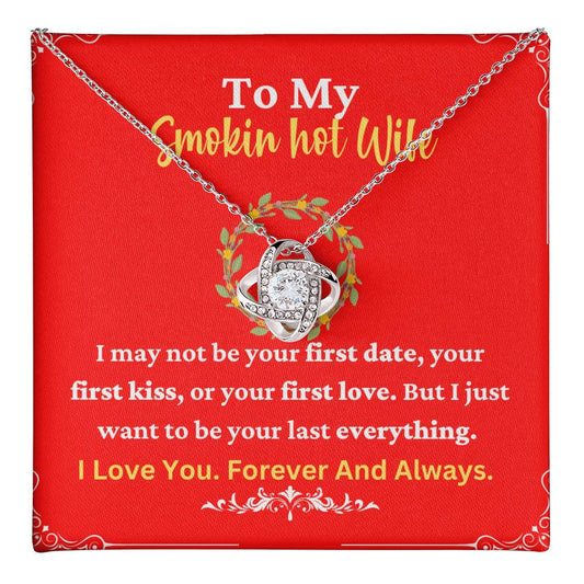 Smokin Hot Wife Necklace Bold Romantic Gift