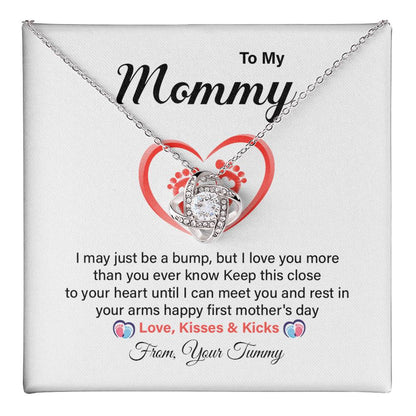 First Mother’s Day Necklace Gift from Baby Bump