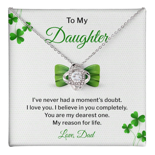 Daughter Gift from Dad – Green Gift Box & Card