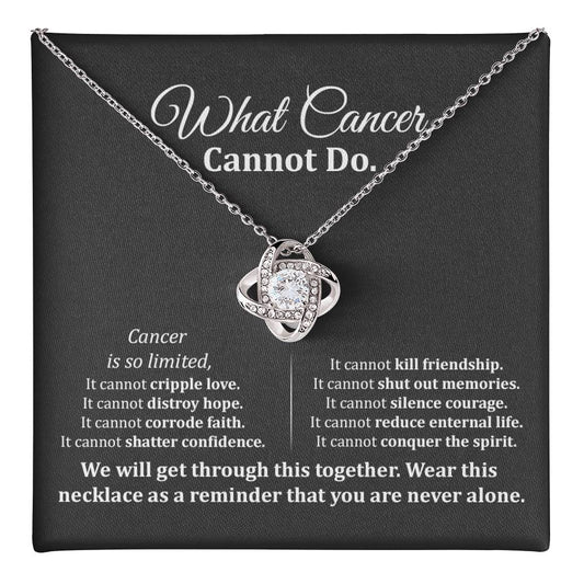 Inspirational Cancer Support Necklace Gift